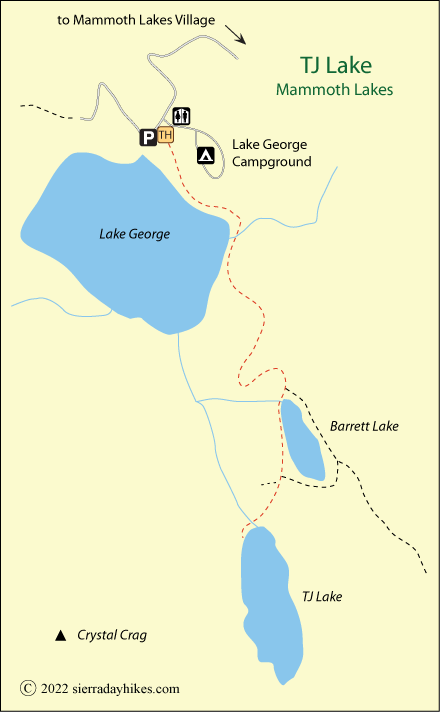 TJ Lake, Mammoth Lakes, California