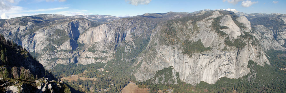 Yosemite Vallley from Glacier Point, Yosemite National Park, Caifornia