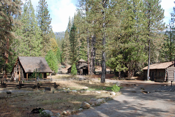 Pioneer village, Wawona, Yosemite National Park, California