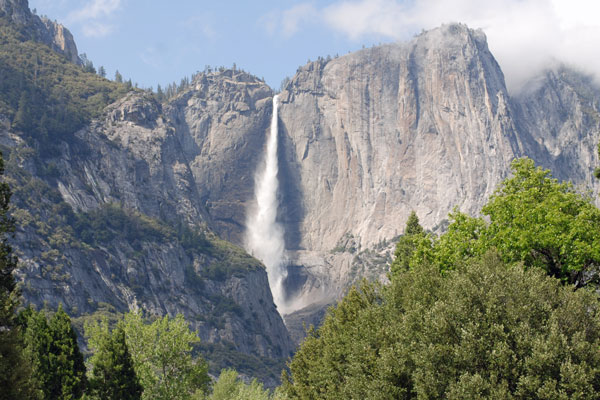 Four Mile trail view of Yosemite Falls, Yosemite National Park