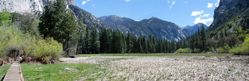 Zumwalt Meadow, Cedar Grove, Kings Canyon National Park, Caifornia