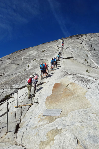Half Dome cables, Yosemite National Park