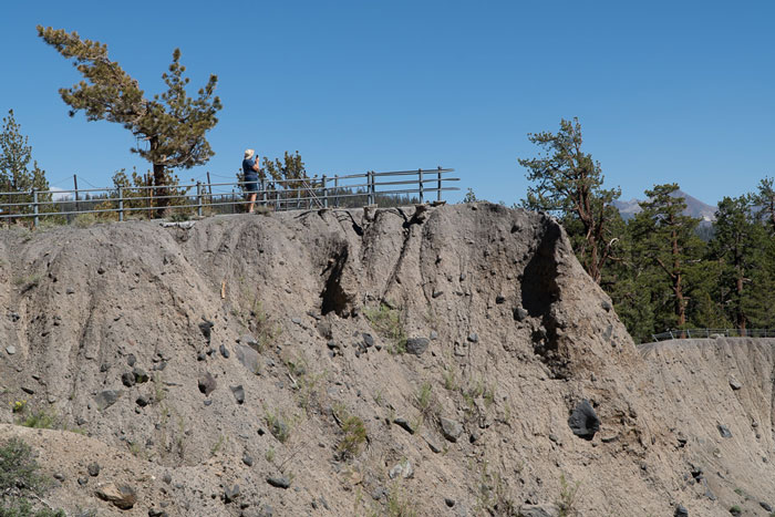 viewpoint at Inyo Craters, Mammoth Lakes, California