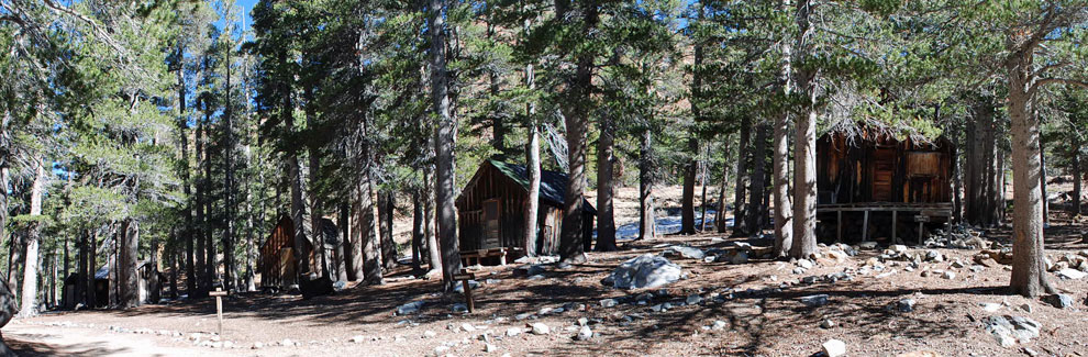 Mammoth Consolidate Mine bunkhouses, Mammoth Lakes, Caifornia