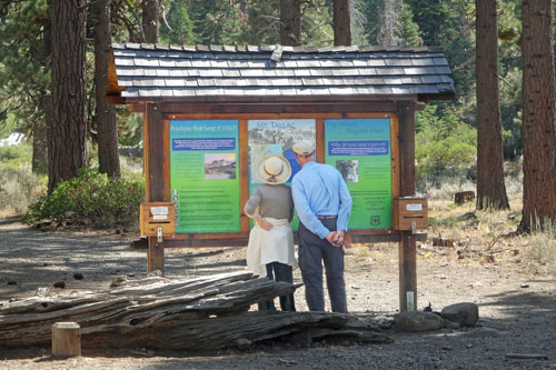 Mt. Tallac trailhead, South Lake Tahoe, California