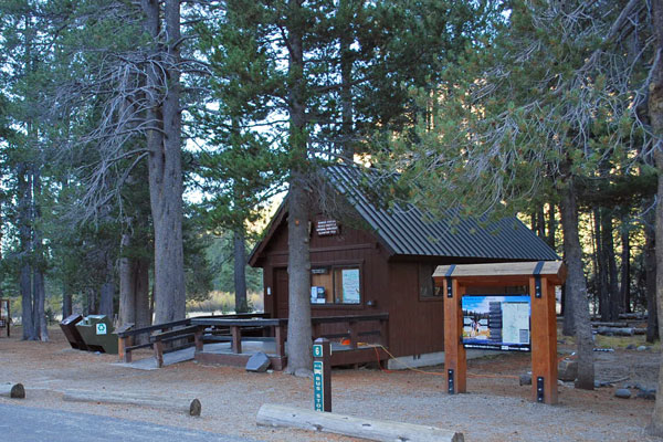 Devils Postpile National Monument ranger station, California